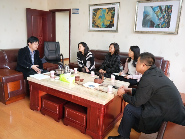 新华联文化旅游发展股份有限公司人力资源部总监孙丹女士一行来我院访问交流 新华联文化旅游发展股份有限公司人力资源部总监孙丹女士一行来我院访问交流